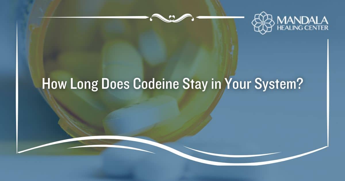 How Long Does Codeine Stay in Your System? - Mandala Healing