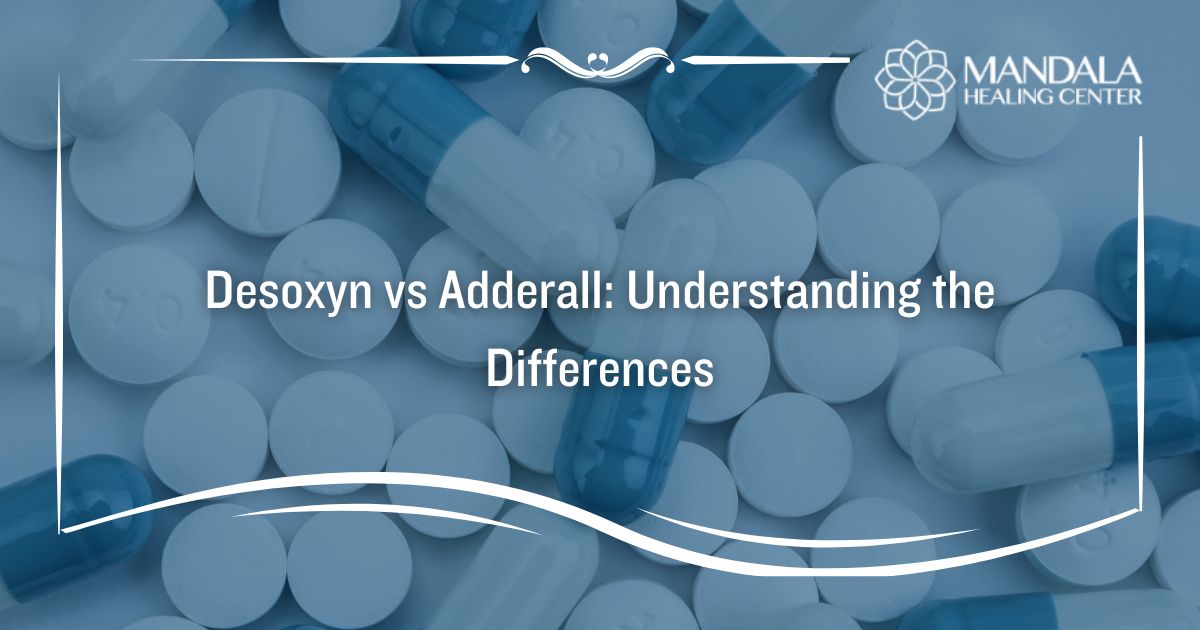 What is the Difference Between Desoxyn & Adderall?